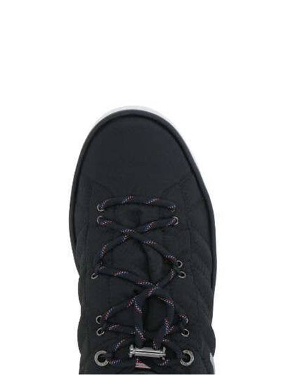 Campus Logo Low Top Sneakers Black - MONCLER - BALAAN 2