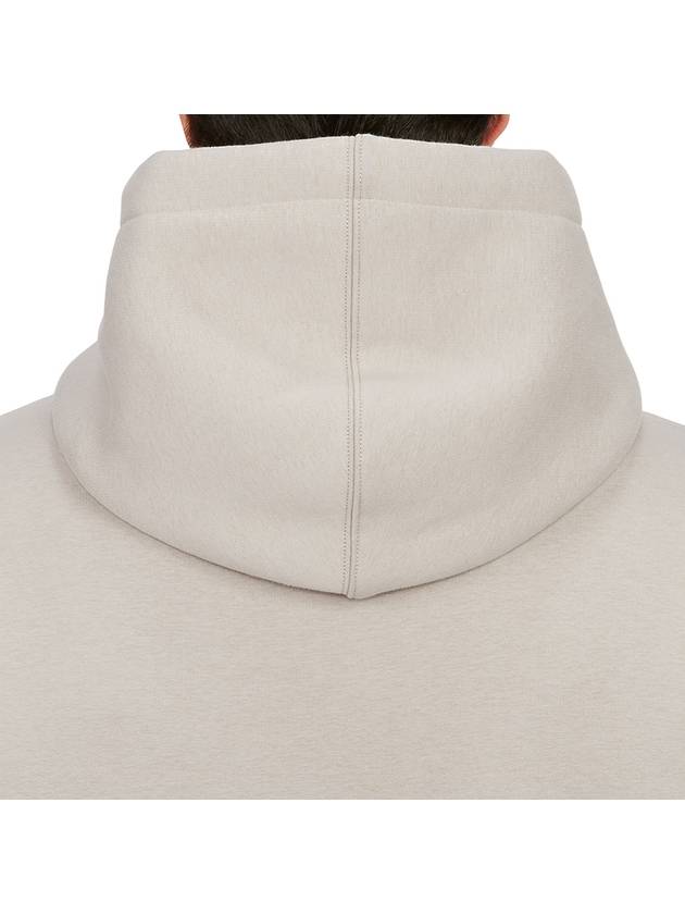 Label Hoodie Grey - AMI - BALAAN 8