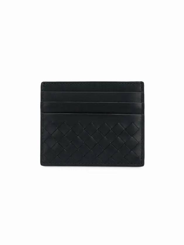 Intrecciato Classic Card Wallet Black - BOTTEGA VENETA - BALAAN 4