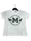 Kids Cotton Short Sleeve T Shirt 8C0001183907 002 - MONCLER - BALAAN 1