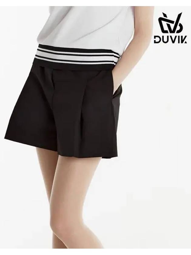 Belted In-Banding One-Tuck Shorts DE2WPH343DG - DUVIK - BALAAN 5