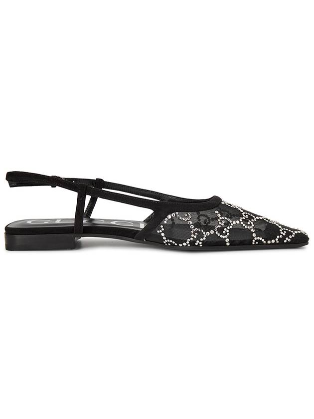 GG Slingback Heels Black - GUCCI - BALAAN 5