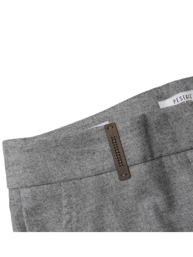 Wool silk gray pants P04718 - PESERICO - BALAAN 5