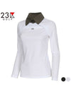 Golf color combination collar long sleeve t-shirt EM1LTS007 - 23KU - BALAAN 2