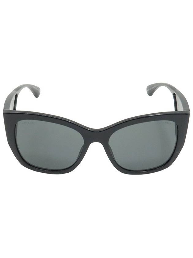 Black Navy Two tone Frame CC Logo Butterfly Women s Sunglasses - CHANEL - BALAAN 2