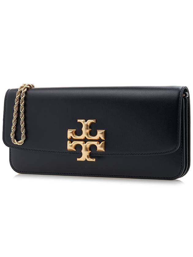 Eleanor Chain Shoulder Bag Black - TORY BURCH - BALAAN 3