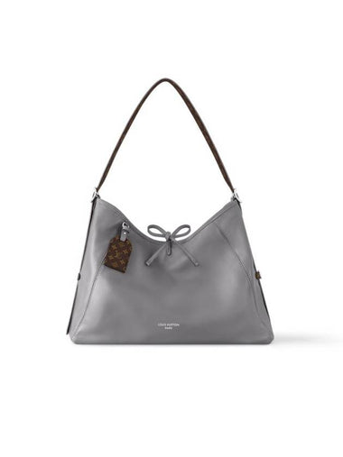 Carry All Dark MM Shoulder Bag Grey - LOUIS VUITTON - BALAAN 1