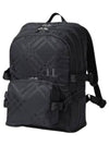 Check Print Jacquard Backpack Black - BURBERRY - BALAAN 2