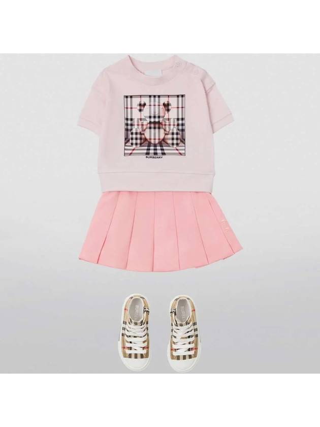 Kids Thomas Bear Pink Short Sleeve T Shirt 8069415 Outlet Italy - BURBERRY - BALAAN 5