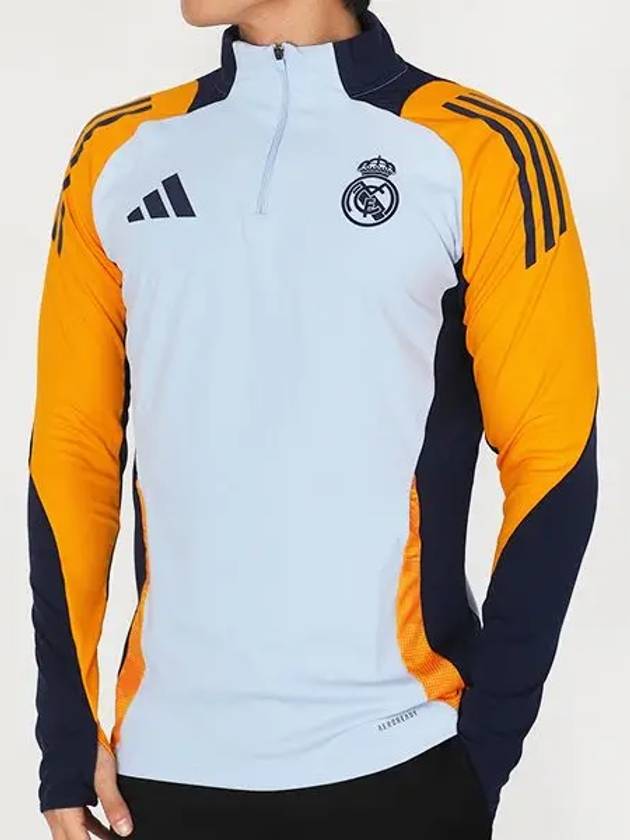 Real Madrid Training Long Sleeve T-Shirt Blue - ADIDAS - BALAAN 2