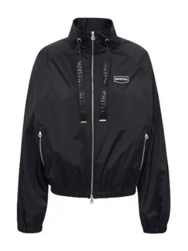 Annone black wind jacket jumper - DUVETICA - BALAAN 1