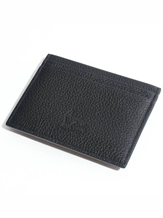 Chios Spike Card Wallet Black - CHRISTIAN LOUBOUTIN - BALAAN 3