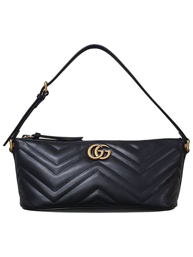 GG Marmont Shoulder Bag Black - GUCCI - BALAAN 2