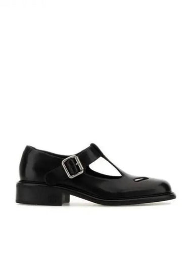 T buckle strap Mary Jane loafers - MIU MIU - BALAAN 1