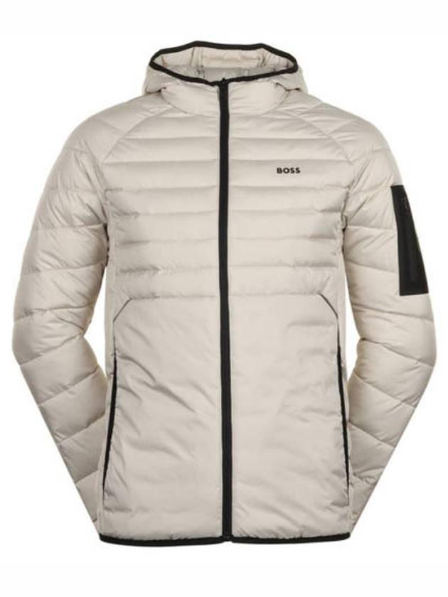 Green J Thor 2 Padded Jacket 50514761 271 Decorative reflective detail water repellent - HUGO BOSS - BALAAN 2