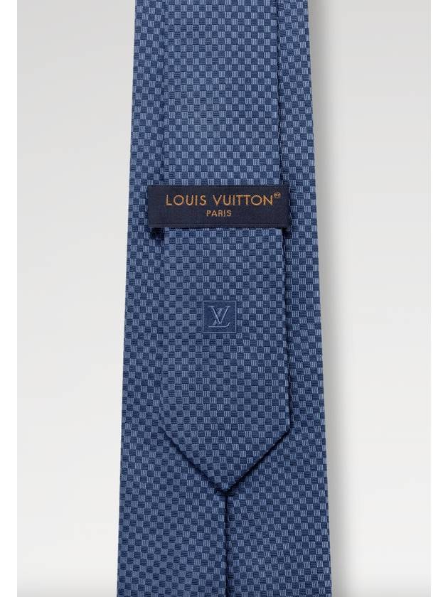 Micro Damier Tie Marine - LOUIS VUITTON - BALAAN 5