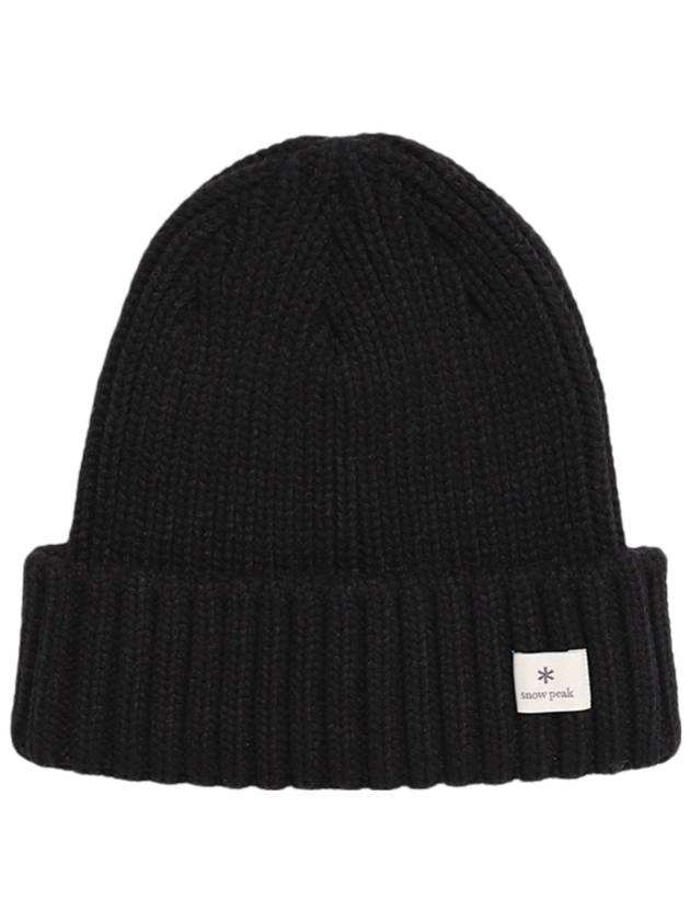 Folded Beanie Black - SNOW PEAK - BALAAN 1