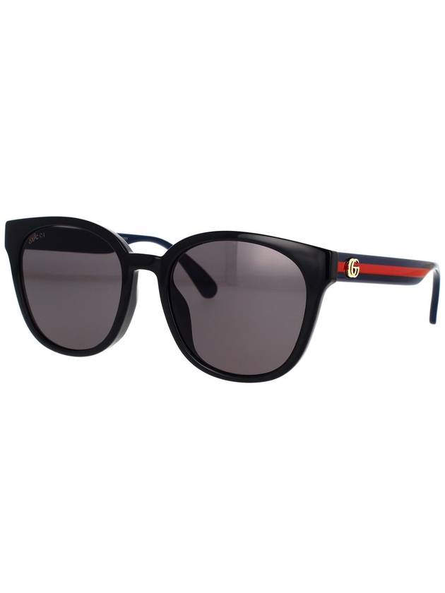 Eyewear Logo Web Cate Eye Sunglasses Black - GUCCI - BALAAN 3