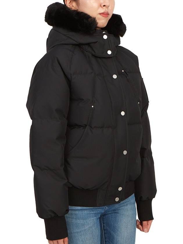 Cloud Padded Bomber Jacket Black - MOOSE KNUCKLES - BALAAN 6