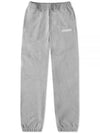 Le Jogging Logo Print Cotton Track Pants Grey - JACQUEMUS - BALAAN 2