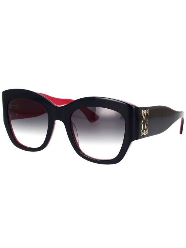 Sunglasses CT0304S 005 Black - CARTIER - BALAAN 3