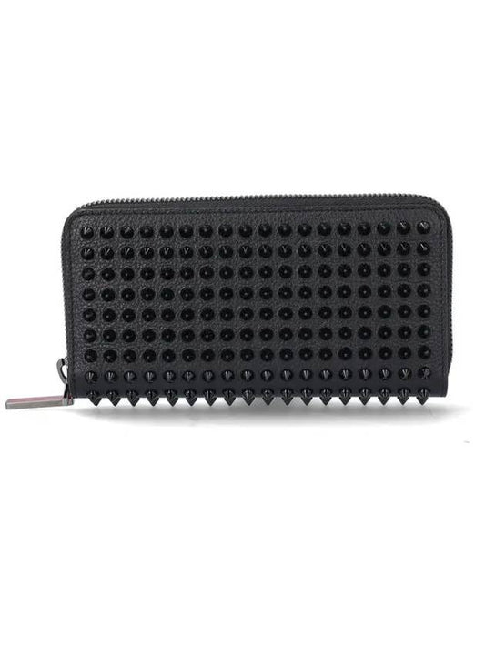 Panettone Spike Long Wallet Black - CHRISTIAN LOUBOUTIN - BALAAN 1