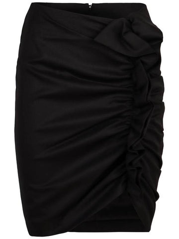 Nina Ricci Wool Mini Skirt - NINA RICCI - BALAAN 1