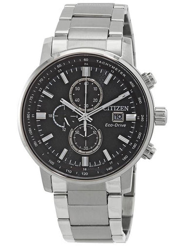 Citizen Chronograph Eco-Drive Black Dial Men's Watch CA0840-87E - CITIZEN - BALAAN 1