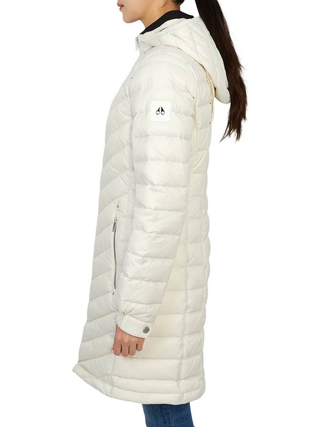 Women s Air Down Hooded Parka White - MOOSE KNUCKLES - BALAAN 7