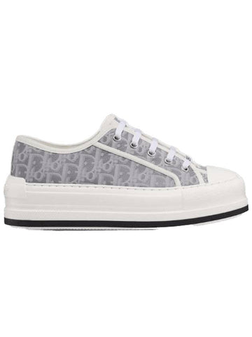 Walk'n' Platform Low Top Sneakers Grey - DIOR - BALAAN 1