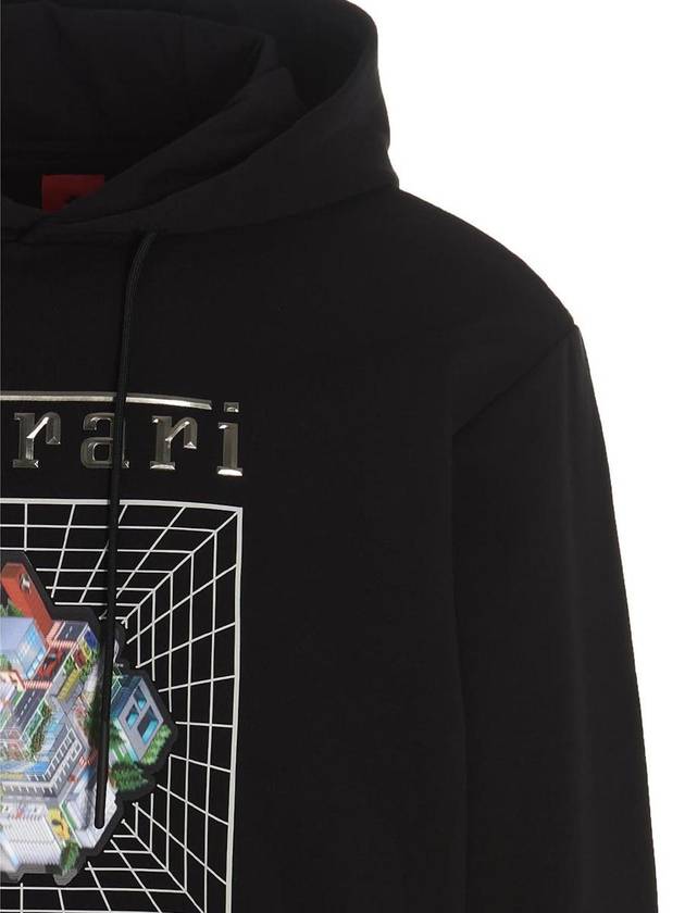 Ferrari 'Maranello Cube' Hoodie - FERRARI - BALAAN 3