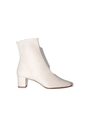 Sofia Leather Chelsea Boots White - BY FAR - BALAAN 1