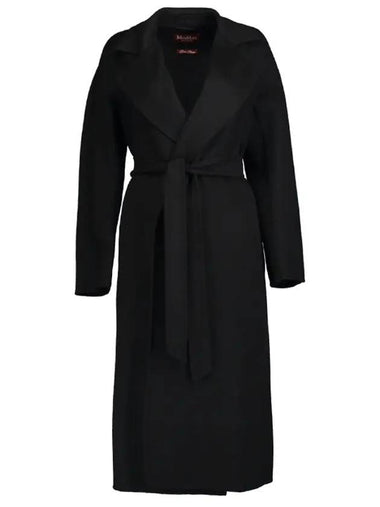 Women's Cles Wool Cashmere Single Coat Black - MAX MARA - BALAAN 1