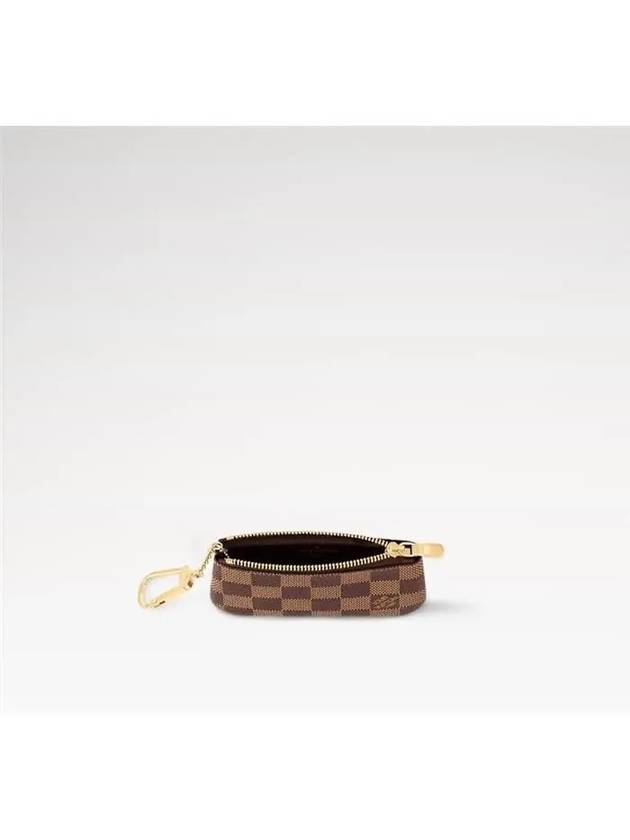 Damier Eben Pouch Key Holder Brown - LOUIS VUITTON - BALAAN 5