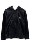 W241TS47736B Back Logo Hooded Zip up Black Men s Jacket TEO - WOOYOUNGMI - BALAAN 1