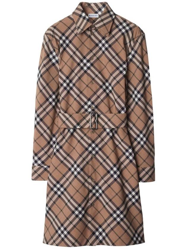 Burberry Dresses Brown - BURBERRY - BALAAN 1