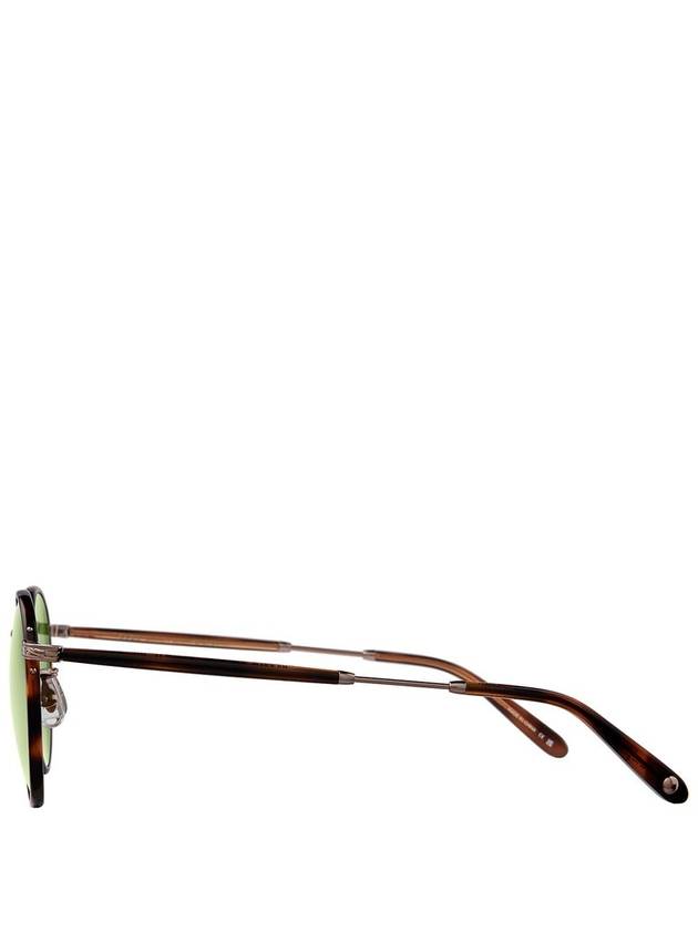 Garrett Leight WILSON SUN Spotted Brown Shell-Copper/Semi-Flat Pure Green - GARRETT LEIGHT - BALAAN 3