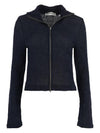 Slim Zip Linen Zip-up Jacket Navy - OUR LEGACY - BALAAN 1