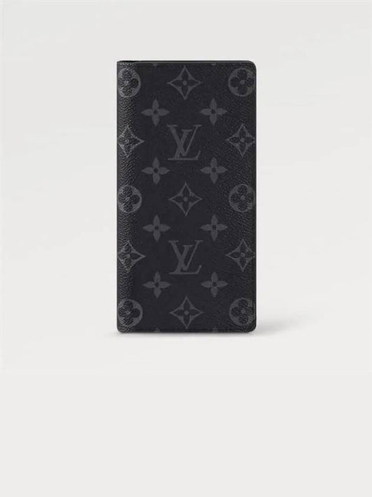 Brazza Monogram Long Wallet Black - LOUIS VUITTON - BALAAN 2