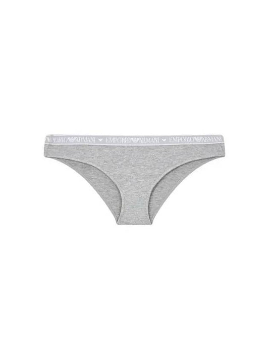 UNDERWEAR Women's Logo Band Cotton Briefs Melange Gray - EMPORIO ARMANI - BALAAN 1