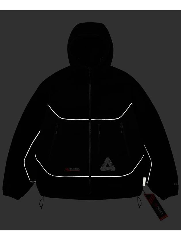 Polartec 3M Hooded Jacket Black - PALACE - BALAAN 2