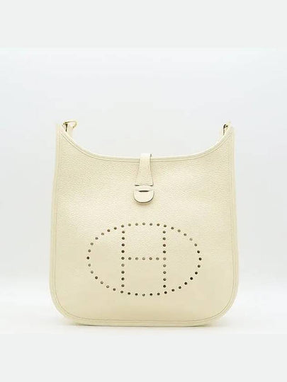 Evelynne 29 Evelyn PM Nata Color Clemence Leather Gold Cross Bag - HERMES - BALAAN 2