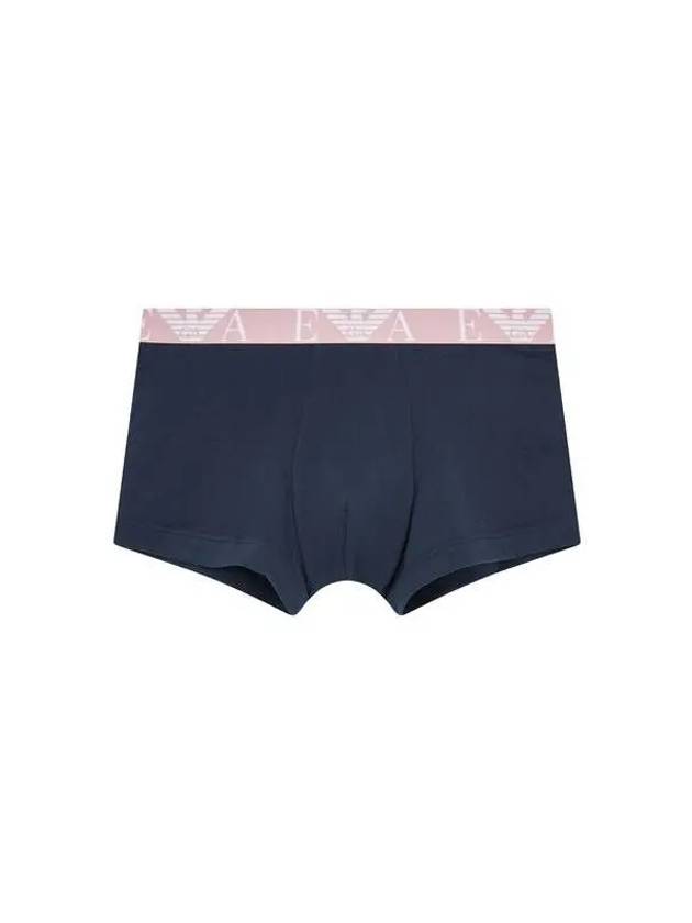 UNDERWEAR Men s Eagle Logo Banding Cotton Drose Marine - EMPORIO ARMANI - BALAAN 1