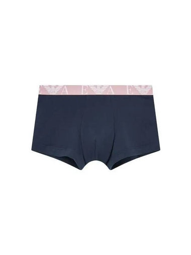 UNDERWEAR Men s Eagle Logo Banding Cotton Drose Marine - EMPORIO ARMANI - BALAAN 1