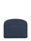 Demi Lune Card Wallet Navy - A.P.C. - BALAAN 3