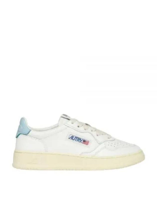 Medalist leather low-top sneakers light blue white - AUTRY - BALAAN 2