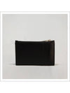 Maxi Intrecciato Zipper Coin Purse Black - BOTTEGA VENETA - BALAAN 10