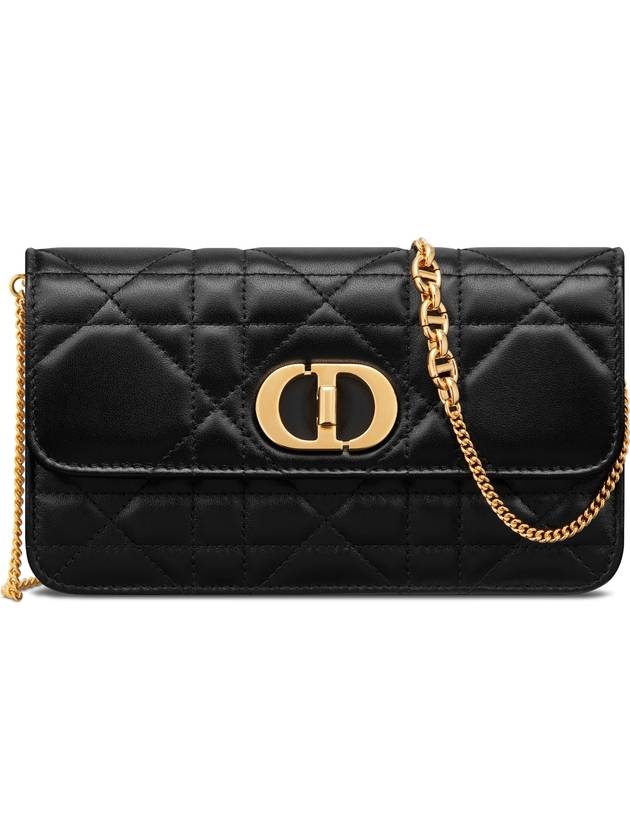 Miss Caro Chain Shoulder Bag Black - DIOR - BALAAN 1