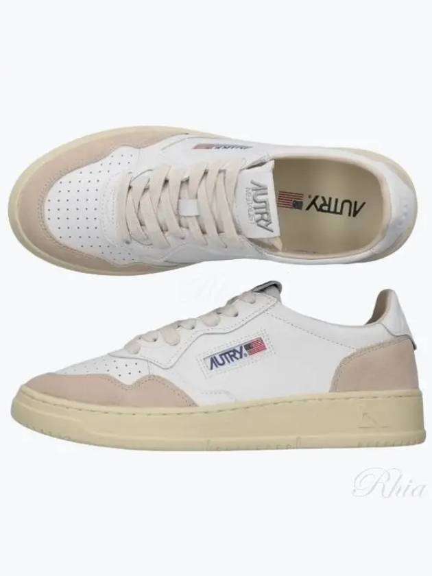 Medalist Goatskin Low Top Sneakers White - AUTRY - BALAAN 2