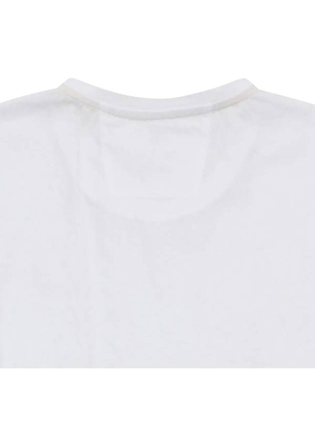 Men's Basic Round Short Sleeve TShirt MMTBM5T43 100 - AT.P.CO - BALAAN 6